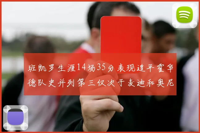 班凯罗生涯14场35分表现追平霍华德队史并列第三仅次于麦迪和奥尼尔